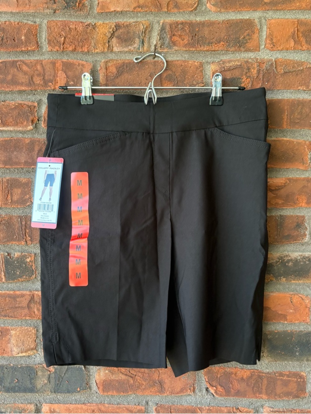 Hilary Radley Black Women's Bermuda Shorts
